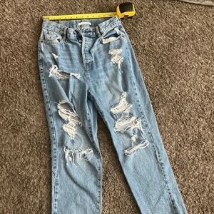 PacSun Blue Boyfriend Jeans Distressed Vintage